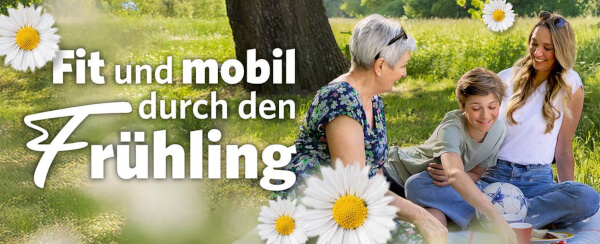 Fit und mobil durch den Frühling